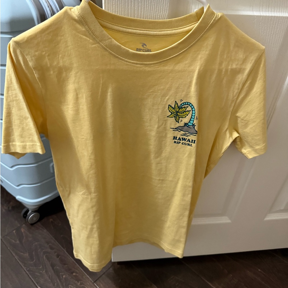 Rip Curl Kids Hawaiian Yellow Tee